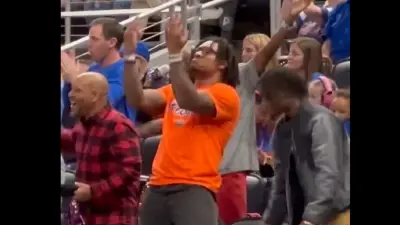 Anthony Richardson stands up