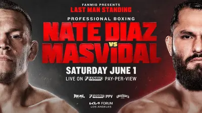 Nate Diaz and Jorge Masvidal poster
