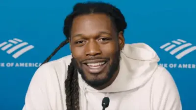 Jadeveon Clowney smiling