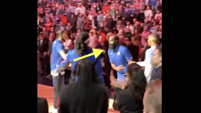 Los Angeles Clippers guard James Harden gets booed by 76ers fans in his return