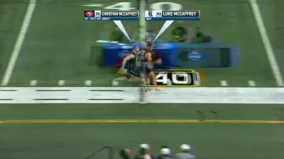 Luke McCaffrey 40 time
