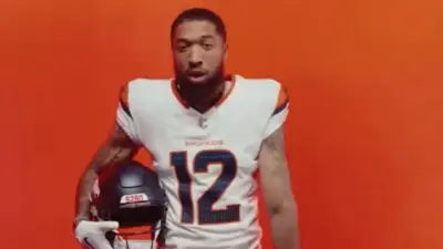 Broncos unveil new uniforms