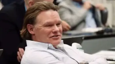 Chris Ballard laughing