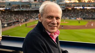 Larry Lucchino poses at the ballpark