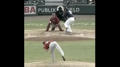 Ettore Giulianelli delivers a pitch