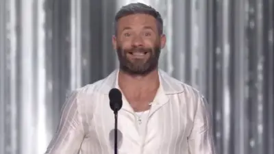 Julian Edelman on stage