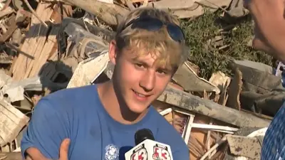 Bradley Gebbie smiling
