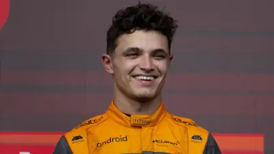 Lando Norris smiling