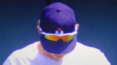 Max Kepler in his Twins hat