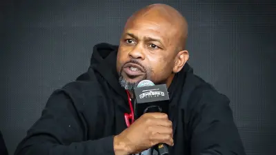 Roy Jones Jr. during a press conference