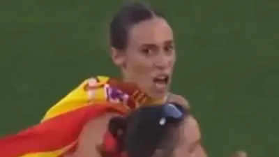 Speedwalker in disbelief