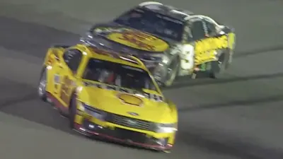Austin Dillon spins out Joey Logano