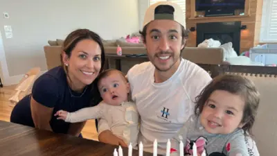 Johnny Gaudreau and his family