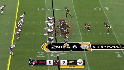 Steelers against the Texans