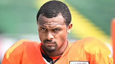 Deshaun Watson looks on