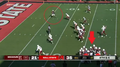 Ball State 11-on-1 blunder