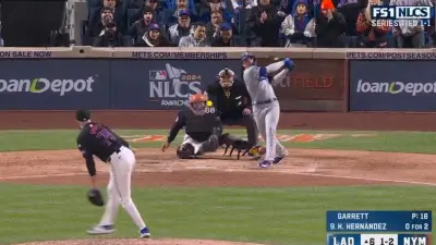 Enrique Hernandez swings