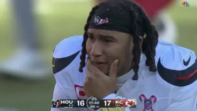 CJ Stroud emotional