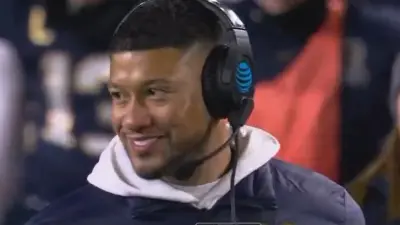 Marcus Freeman smiling