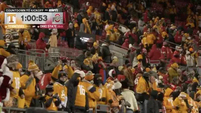 Tennessee fans invade Ohio Stadium for College Football Playoff matchup against Ohio State