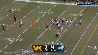 Washington Commanders fake punt