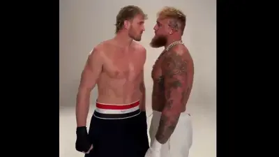 Jake and Logan Paul square off