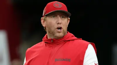 Liam Coen in Bucs gear