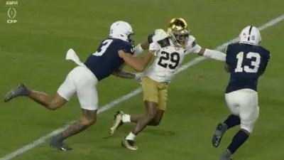 Penn State commits a holding