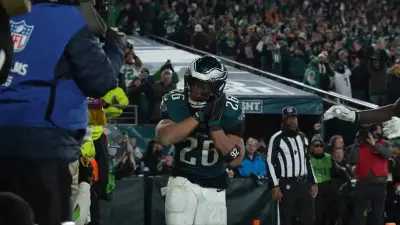 Saquon Barkley night night celebration
