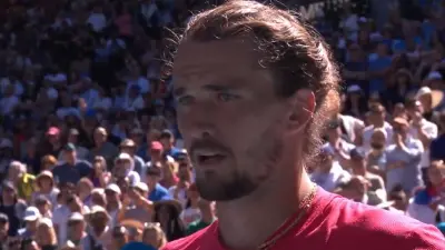 Sascha Zverev in an interview