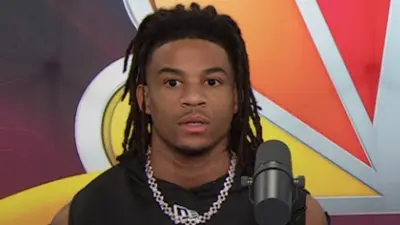 Isaiah Bond during an interview