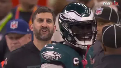 Nick Sirianni talks to AJ Brown