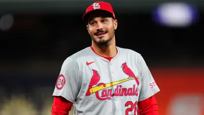 Nolan Arenado in a Cardinals jersey