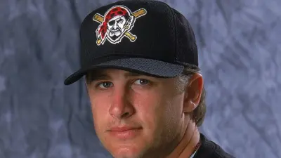 Scott Sauerbeck with a hat on