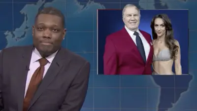 Bill Belichick and his girlfriend Jordon Hudson are roasted on SNL