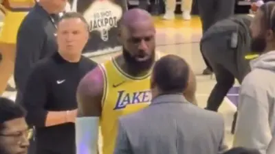 LeBron James confronts Stephen A Smith
