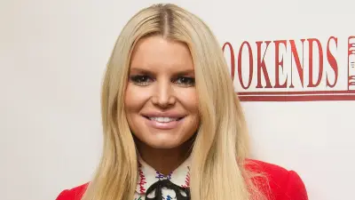 Jessica Simpson smiles