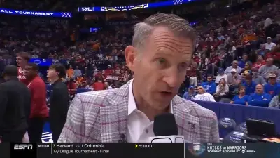 Nate Oats giving an angry interview