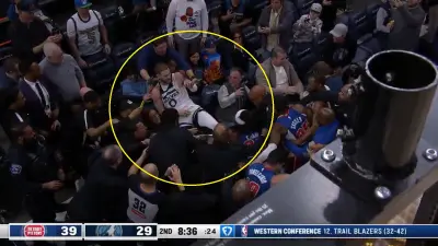 Pistons-Timberwolves fight