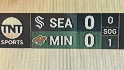 A Seattle vs Minnesota scorebug