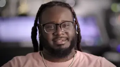 T-Pain giving an interview