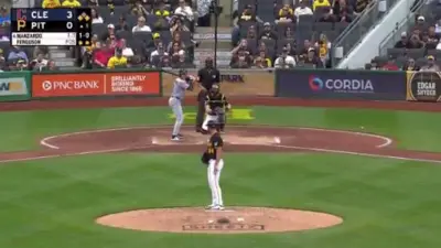 A game between the Pirates and Guardians
