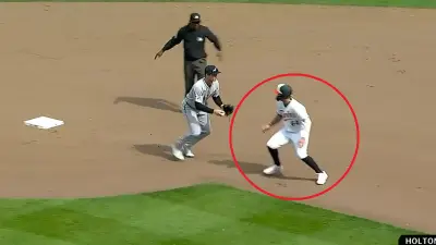 Jose Miranda on the basepaths