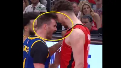 Pat Spencer headbutting Alperen Sengun