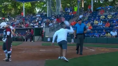 Tim Walton throws his hat