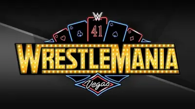 The WreslteMania 41 logo