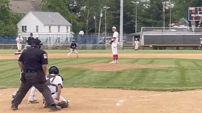 A high school team in Maryland pulls the hidden ball trick