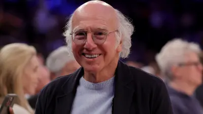 Larry David smiles