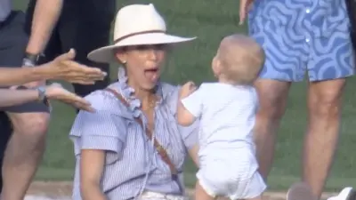 Scottie Scheffler's wife Meredith and son Bennett