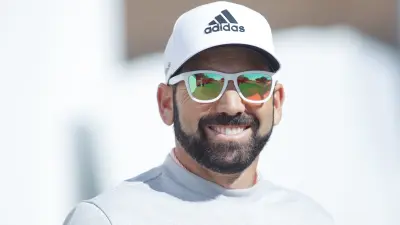 Sergio Garcia smiles